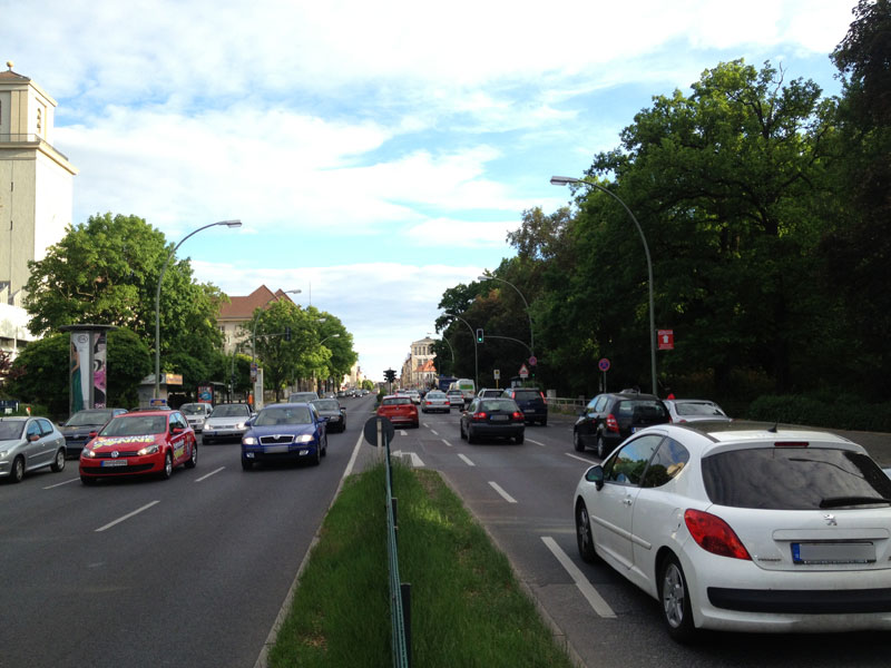 Fahrbahnerneuerungen am Tempelhofer Damm © Tempelhofer-Nachrichten 2013